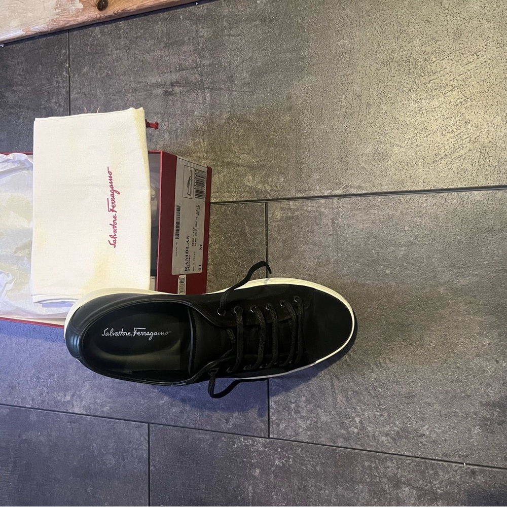 Salvatore Ferragamo size 11 men’s sneakers worn once